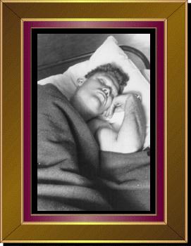 Vassar in the Barracks Snoozing